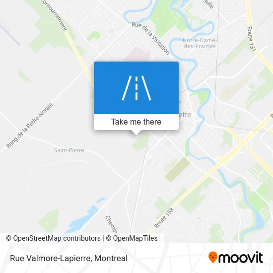 Rue Valmore-Lapierre map
