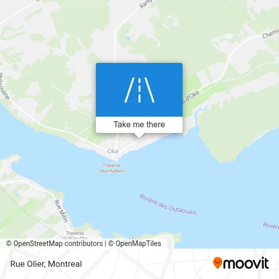 Rue Olier map