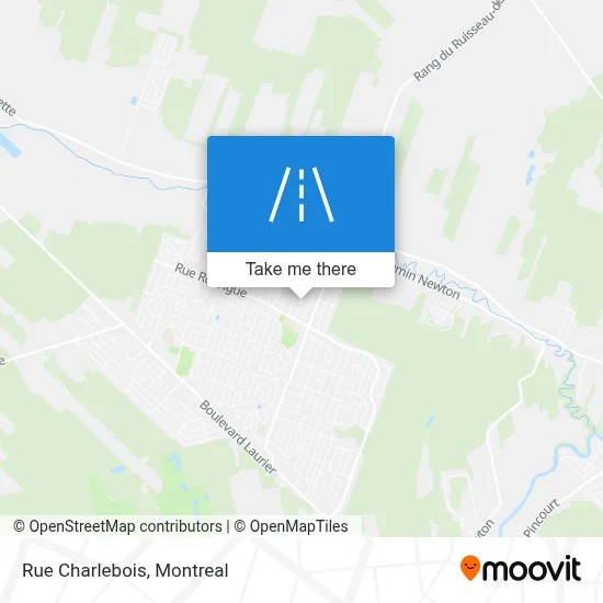 Rue Charlebois map