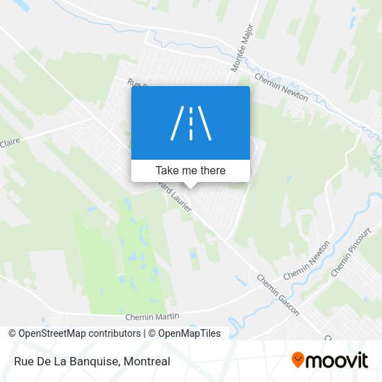 Rue De La Banquise map