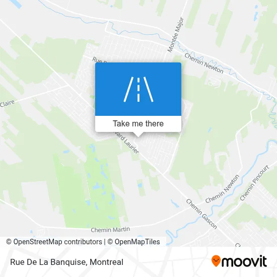 Rue De La Banquise map