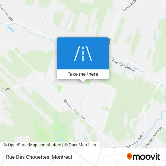 Rue Des Chouettes map