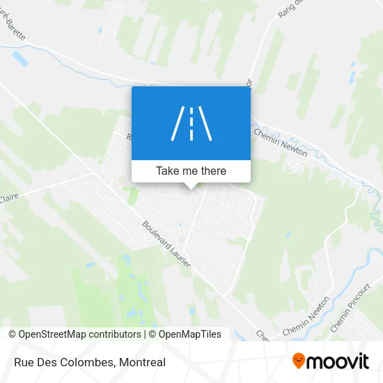 Rue Des Colombes map