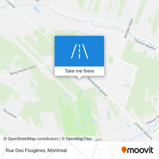 Rue Des Fougères map