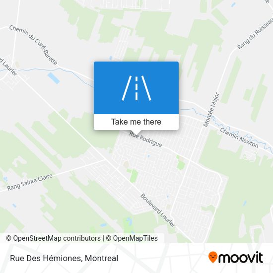Rue Des Hémiones map