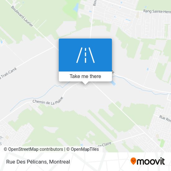 Rue Des Pélicans map