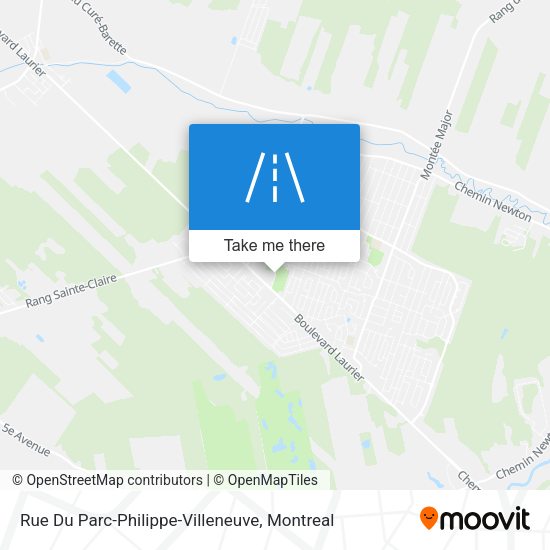 Rue Du Parc-Philippe-Villeneuve map