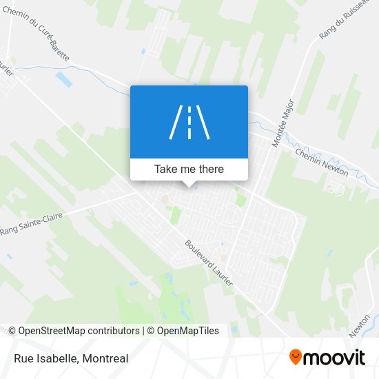 Rue Isabelle map