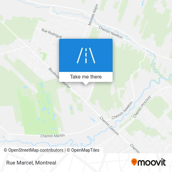 Rue Marcel map