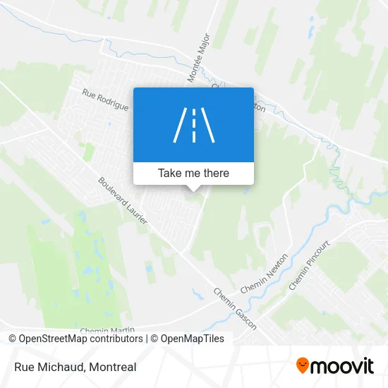 Rue Michaud map