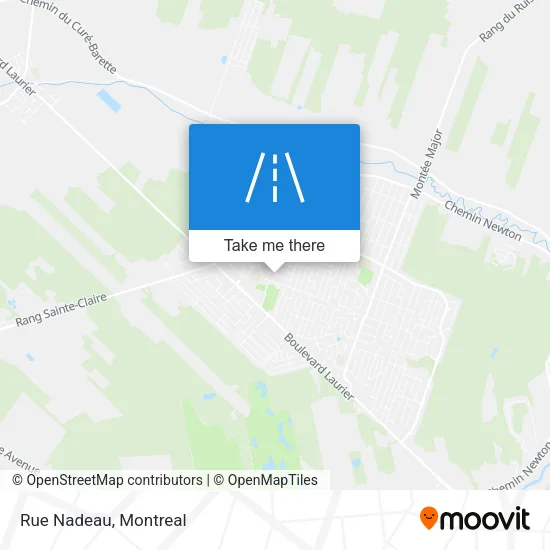 Rue Nadeau map