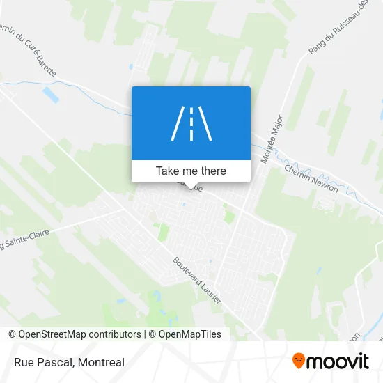 Rue Pascal map