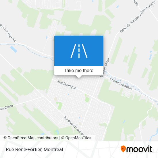 Rue René-Fortier map