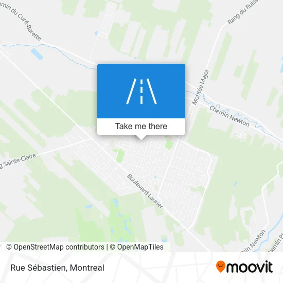 Rue Sébastien map