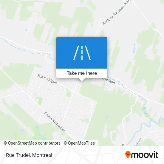 Rue Trudel map