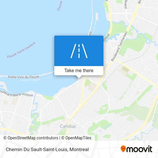 Chemin Du Sault-Saint-Louis map