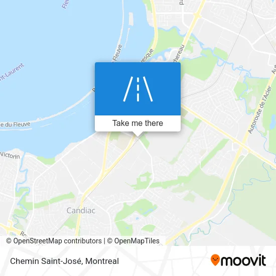 Chemin Saint-José map