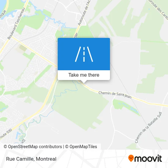 Rue Camille map