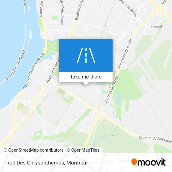 Rue Des Chrysanthèmes map