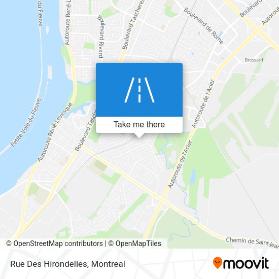 Rue Des Hirondelles map
