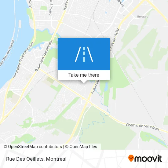 Rue Des Oeillets map
