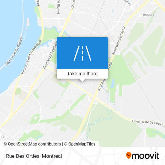 Rue Des Orties map