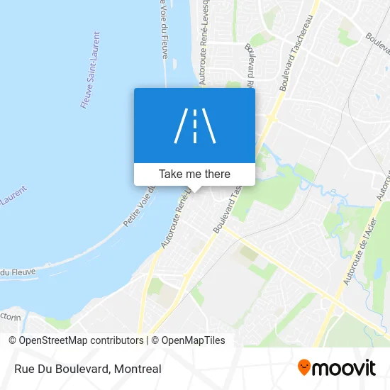 Rue Du Boulevard map