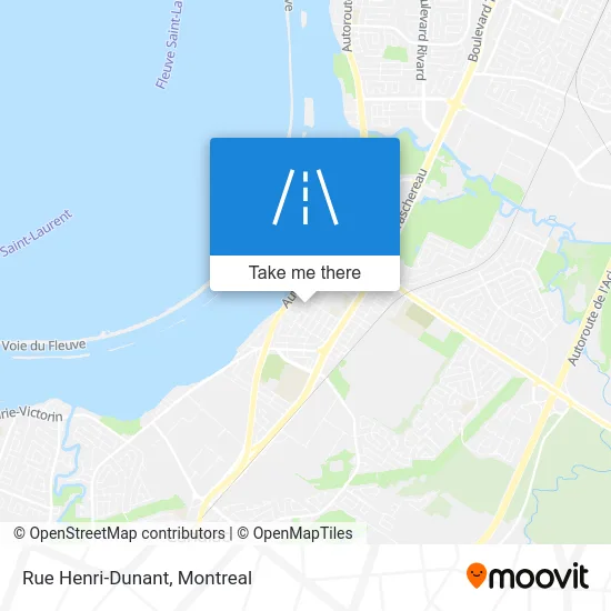 Rue Henri-Dunant map