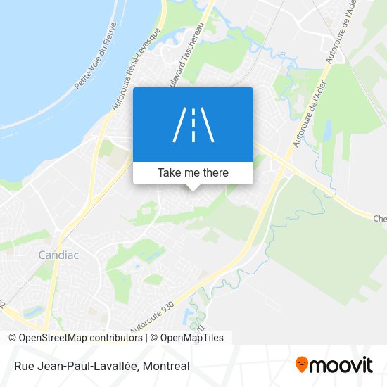 Rue Jean-Paul-Lavallée map