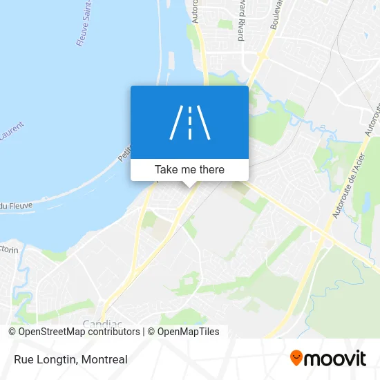 Rue Longtin map