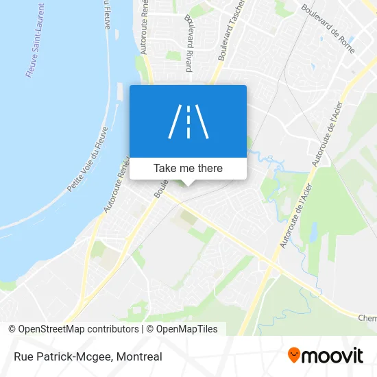 Rue Patrick-Mcgee map
