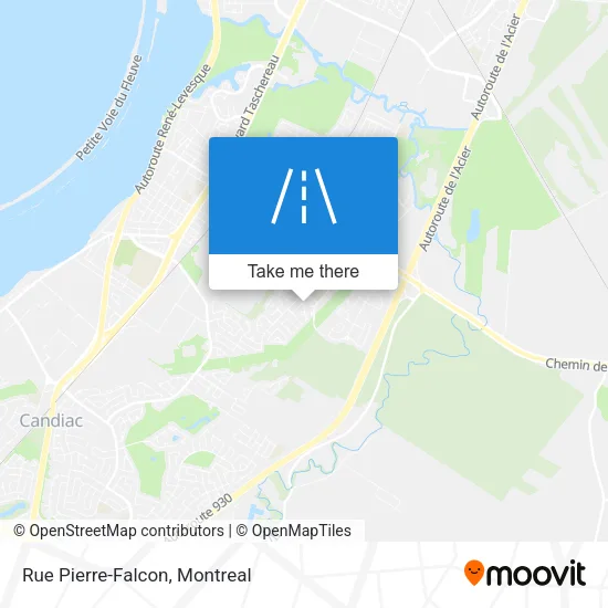 Rue Pierre-Falcon map