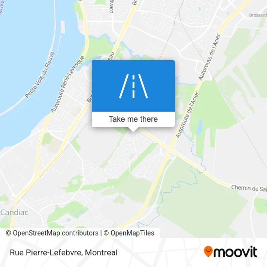 Rue Pierre-Lefebvre map