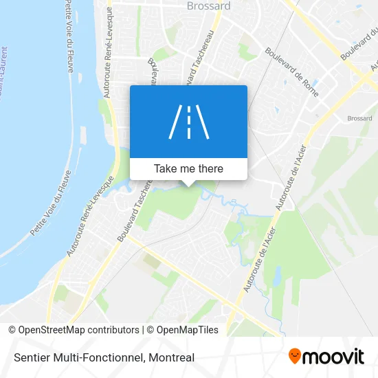 Sentier Multi-Fonctionnel map