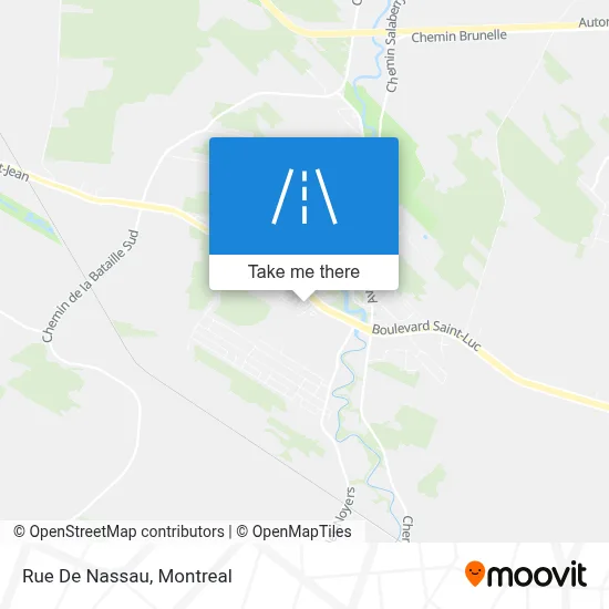 Rue De Nassau map