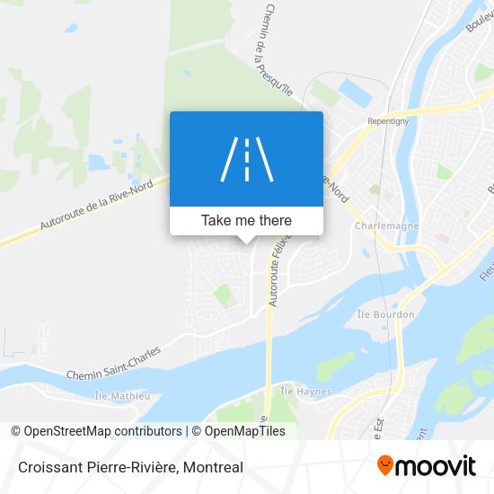 Croissant Pierre-Rivière map