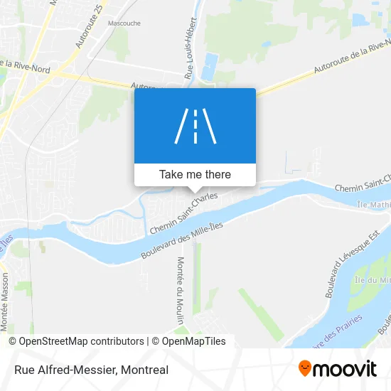 Rue Alfred-Messier map