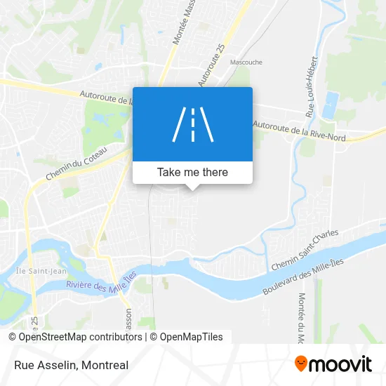 Rue Asselin map