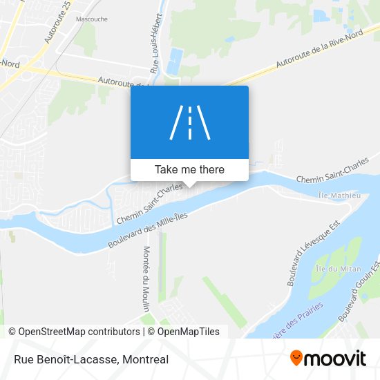 Rue Benoît-Lacasse map