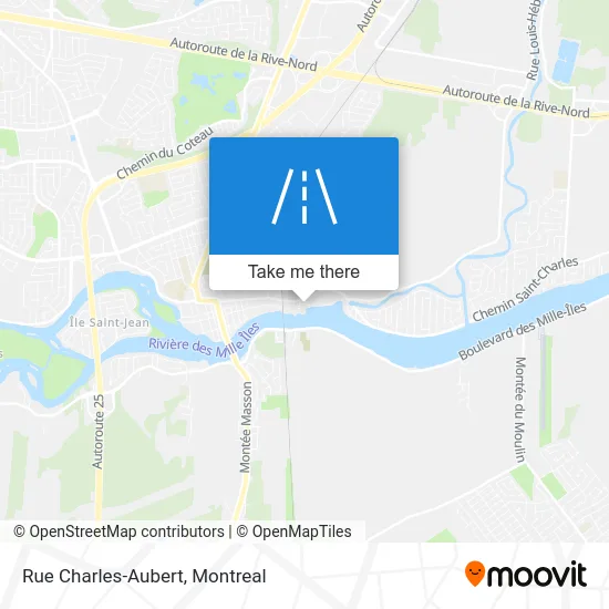 Rue Charles-Aubert map