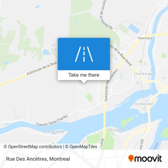 Rue Des Ancêtres map