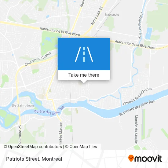 Rue Des Patriotes map