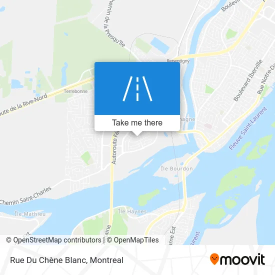 Rue Du Chène Blanc map