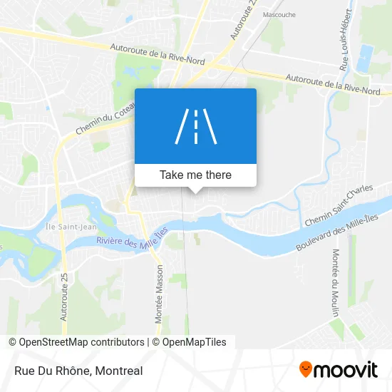 Rue Du Rhône map