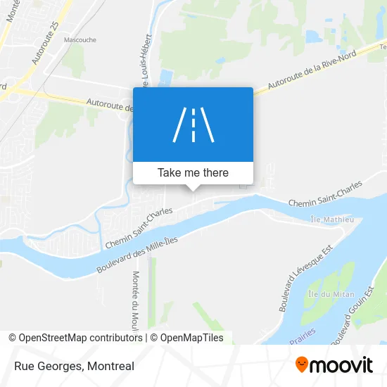 Rue Georges map
