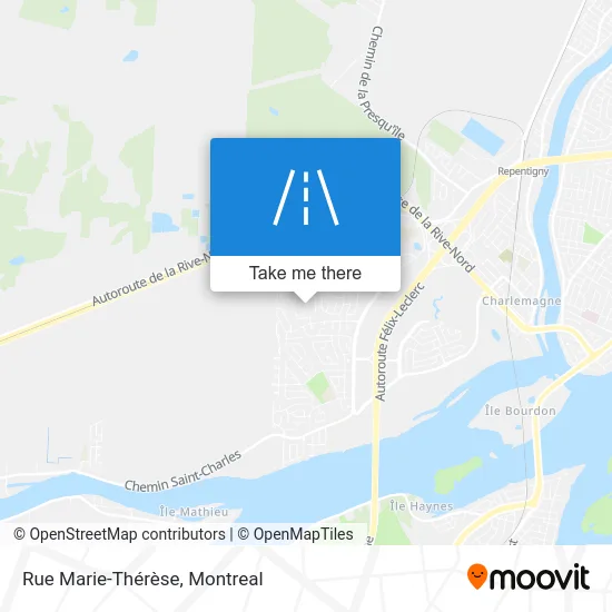 Rue Marie-Thérèse map