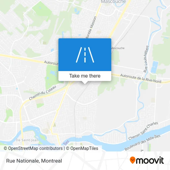 Rue Nationale map
