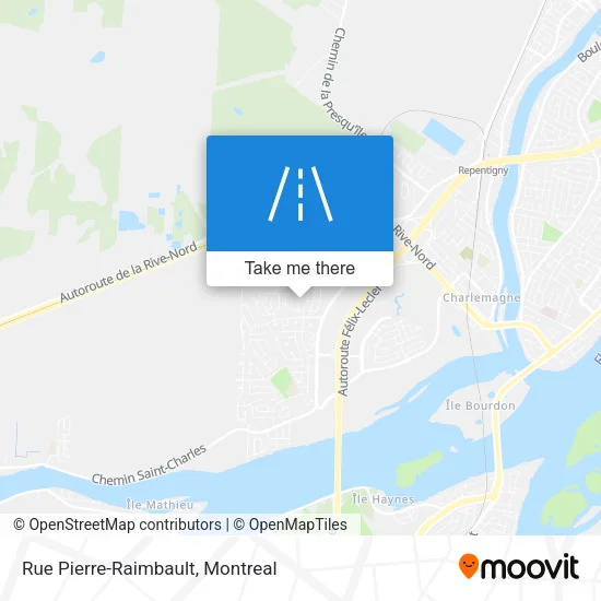 Rue Pierre-Raimbault map