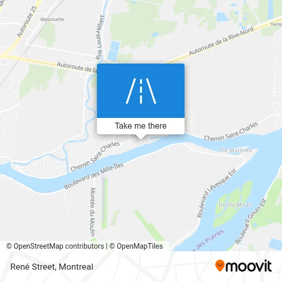 Rue René map