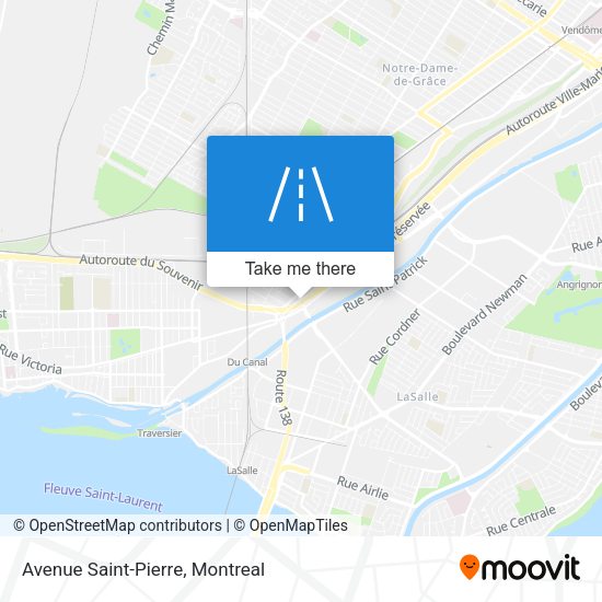 Avenue Saint-Pierre map